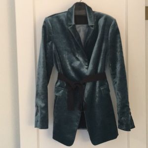Velvet  Teal Brunello Cucinelli jacket